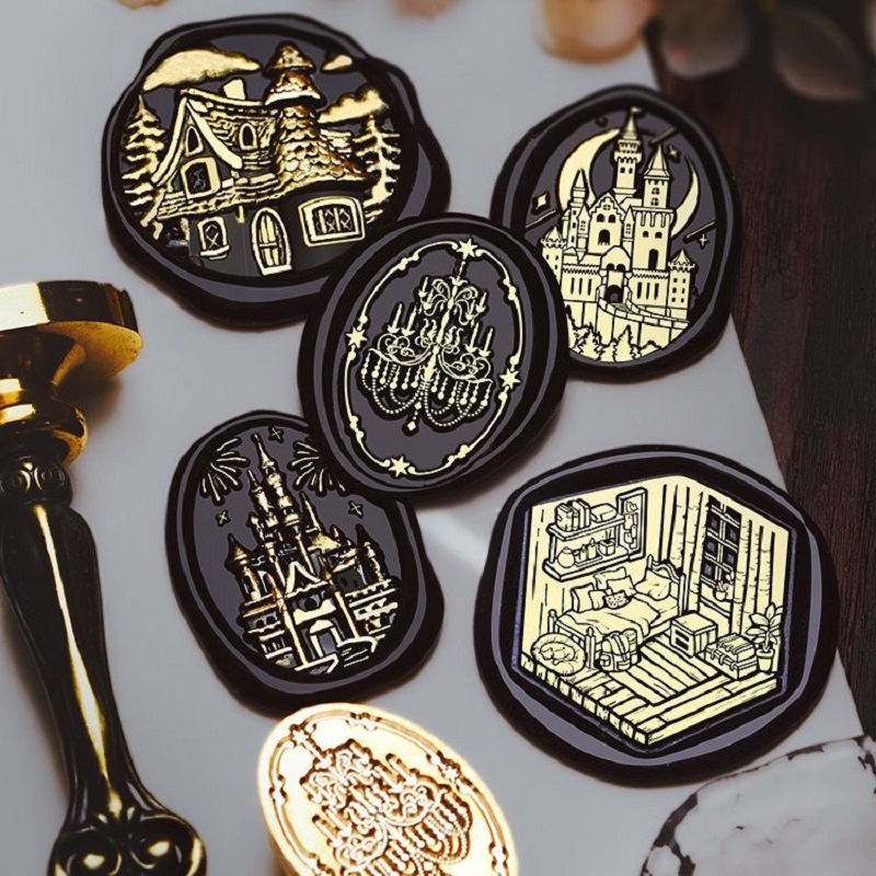 Wax Seal Stamp Vintage Hallowe - đánh giá và giá Wax Seal Stamp Set