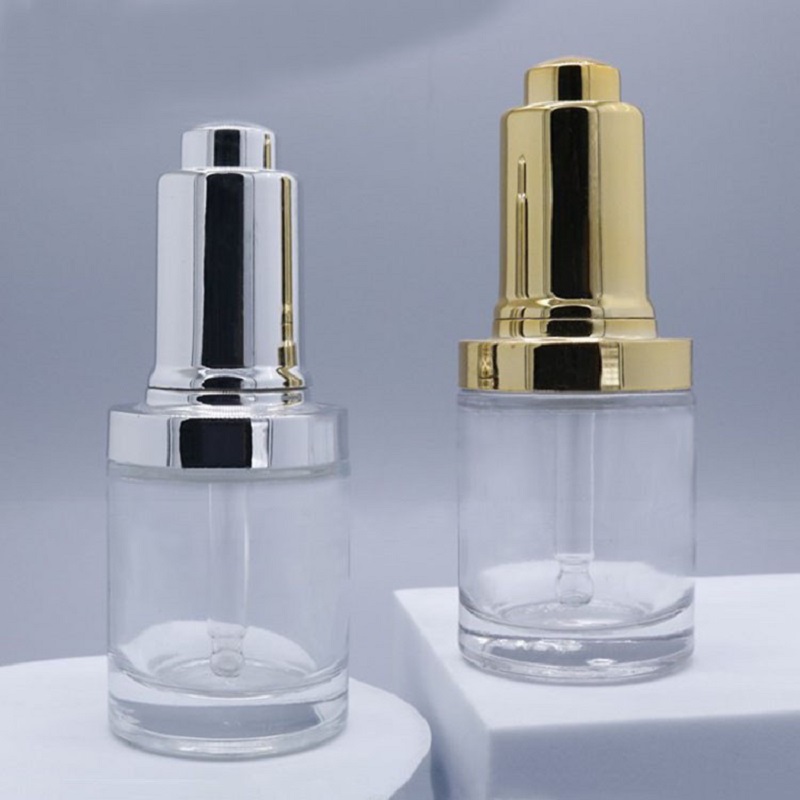 30ML clear glass bottle silver - đánh giá và giá Gel Refill Pack