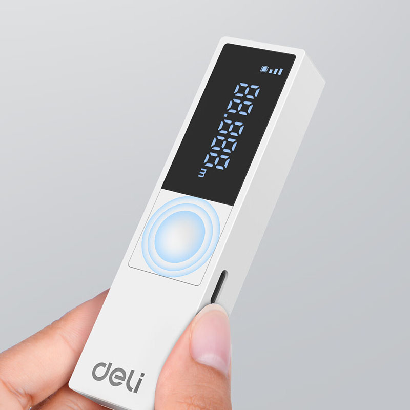  Deli 40m Laser Range Finder E - đánh giá và giá Tape Dispenser Weighted
