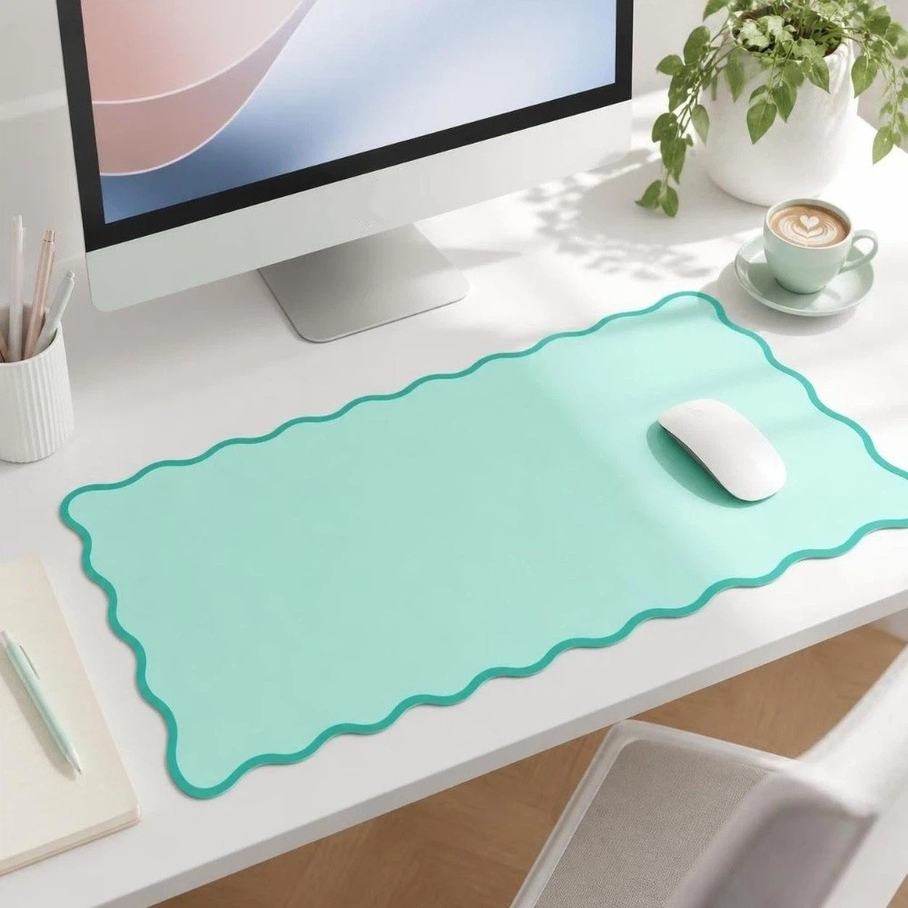 Sweet PU Leather Desk Pad Non  - đánh giá và giá Leather Desk Pad